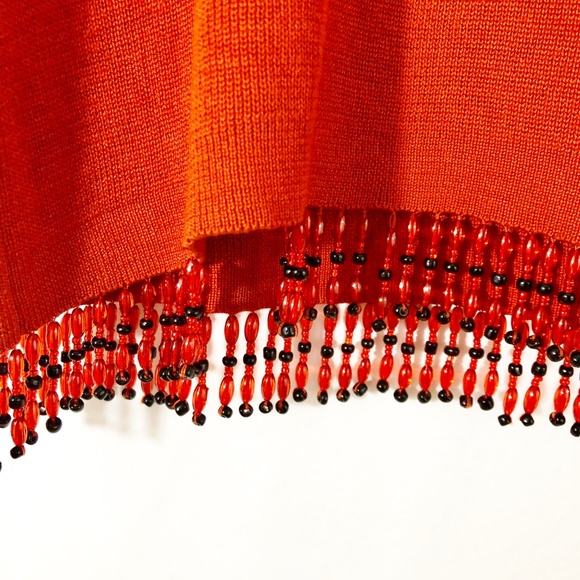 CLIO PETITES BEADED TASSEL SWEATER - PL - Picture 3 of 5